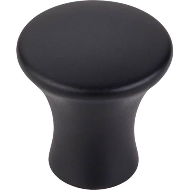 Top Knobs TK590 Oculus Knob 7/8 Inch - Flat Black