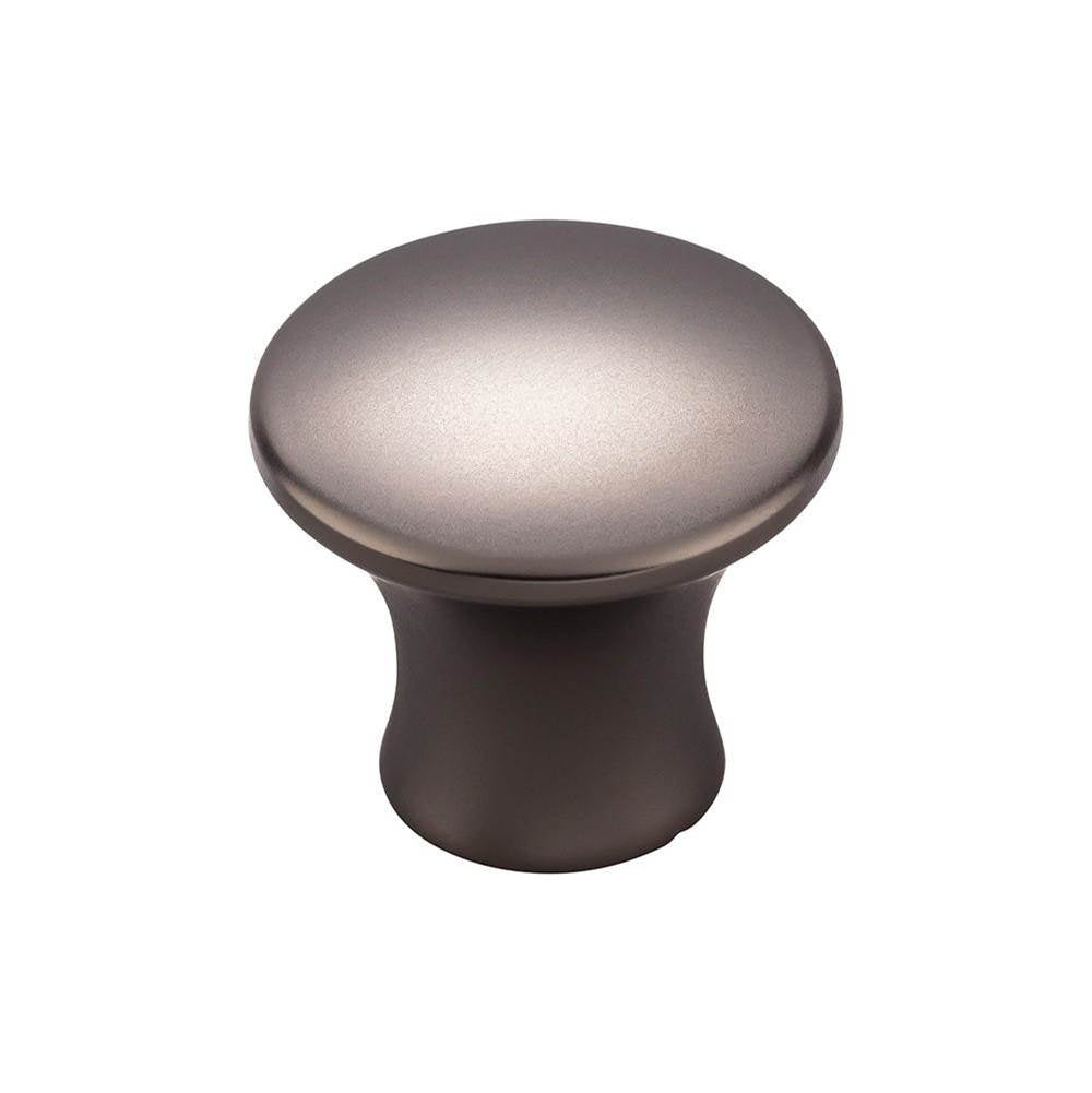 Top Knobs TK591 Oculus Knob 1 1/8 Inch - Ash Gray