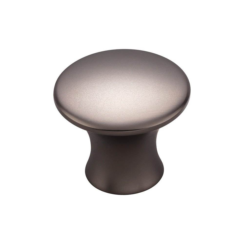 Top Knobs TK592 Oculus Knob 1 5/16 Inch - Ash Gray