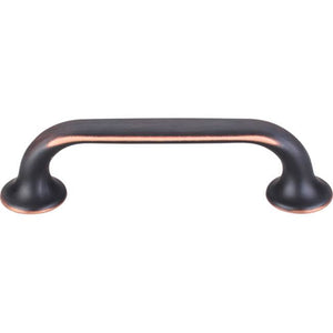 Top Knobs TK593 Oculus Oval Pull 3 3/4 Inch (c-c) - Umbrio