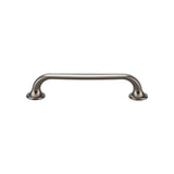 Top Knobs TK594 Oculus Oval Pull 5 1/16 Inch (c-c) - Ash Gray
