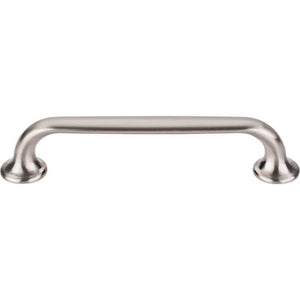 Top Knobs TK594 Oculus Oval Pull 5 1/16 Inch (c-c) - Brushed Satin Nickel