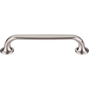 Top Knobs TK594 Oculus Oval Pull 5 1/16 Inch (c-c) - Brushed Satin Nickel