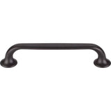 Top Knobs TK594 Oculus Oval Pull 5 1/16 Inch (c-c) - Sable