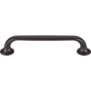 Top Knobs TK594 Oculus Oval Pull 5 1/16 Inch (c-c) - Sable