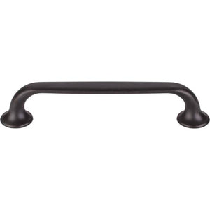 Top Knobs TK594 Oculus Oval Pull 5 1/16 Inch (c-c) - Sable