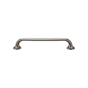 Top Knobs TK595 Oculus Oval Pull 6 5/16 Inch (c-c) - Ash Gray
