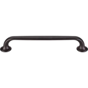 Top Knobs TK595 Oculus Oval Pull 6 5/16 Inch (c-c) - Sable