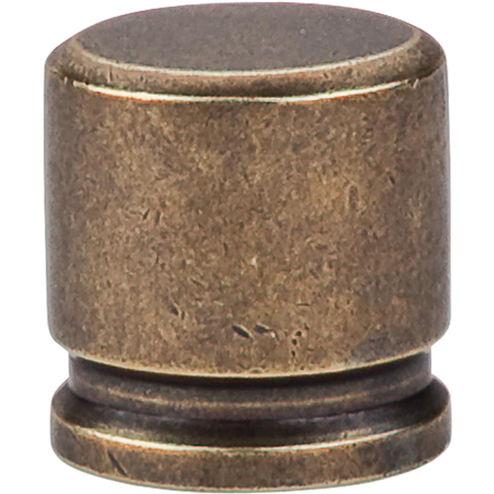 Top Knobs TK59 Oval Knob Medium 1 1/8" - German Bronze