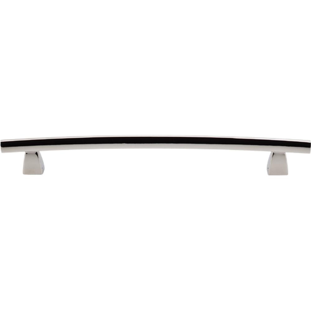 Top Knobs TK5 Arched Pull 8" - Polished Nickel