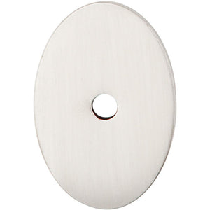 Top Knobs TK60 Oval Backplate Medium 1 1/2