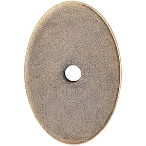 Top Knobs TK60 Oval Backplate Medium 1 1/2