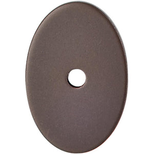 Top Knobs TK60 Oval Backplate Medium 1 1/2" - Oil Rubbed Bronze