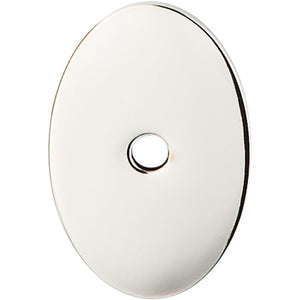 Top Knobs TK60 Oval Backplate Medium 1 1/2