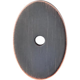 Top Knobs TK60 Oval Backplate Medium 1 1/2" - Tuscan Bronze
