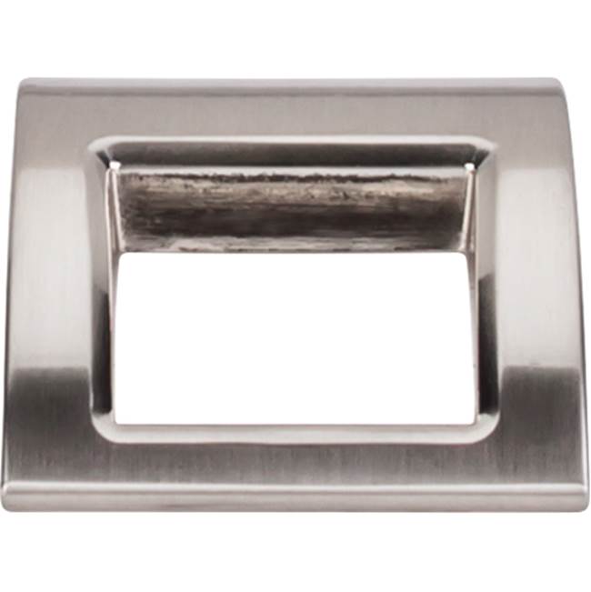 Top Knobs TK616 Tango Finger Pull 1 1/2 Inch (c-c) - Brushed Satin Nickel