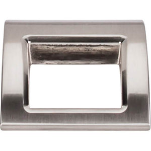 Top Knobs TK616 Tango Finger Pull 1 1/2 Inch (c-c) - Brushed Satin Nickel