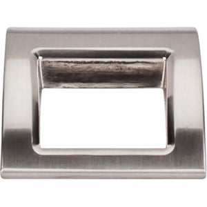 Top Knobs TK616 Tango Finger Pull 1 1/2 Inch (c-c) - Brushed Satin Nickel