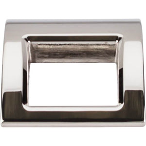 Top Knobs TK616 Tango Finger Pull 1 1/2 Inch (c-c) - Polished Nickel