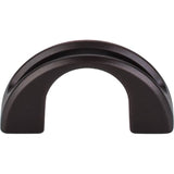 Top Knobs TK617 Tango U Finger Pull 1 1/4 Inch (c-c) - Sable