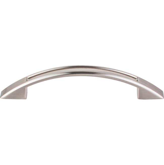 Top Knobs TK618 Tango Cut Out Pull 3 3/4 Inch (c-c) - Brushed Satin Nickel