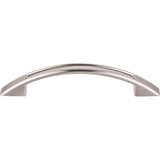 Top Knobs TK618 Tango Cut Out Pull 3 3/4 Inch (c-c) - Brushed Satin Nickel