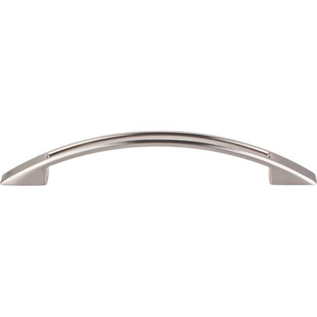 Top Knobs TK619 Tango Cut Out Pull 5 1/16 Inch (c-c) - Brushed Satin Nickel