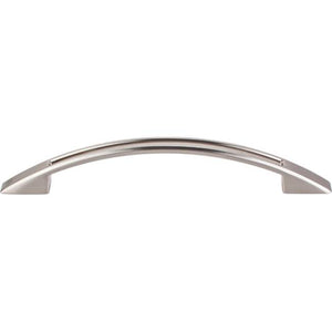 Top Knobs TK619 Tango Cut Out Pull 5 1/16 Inch (c-c) - Brushed Satin Nickel