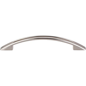 Top Knobs TK619 Tango Cut Out Pull 5 1/16 Inch (c-c) - Brushed Satin Nickel
