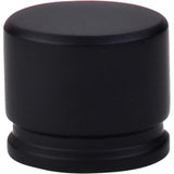 Top Knobs TK61 Oval Knob Large 1 3/8" - Flat Black