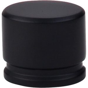 Top Knobs TK61 Oval Knob Large 1 3/8" - Flat Black