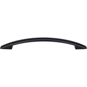 Top Knobs TK620 Tango Cut Out Pull 6 5/16 Inch (c-c) - Flat Black