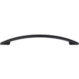 Top Knobs TK621 Tango Cut Out Pull 7 1/2 Inch (c-c) - Flat Black