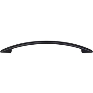 Top Knobs TK621 Tango Cut Out Pull 7 1/2 Inch (c-c) - Flat Black