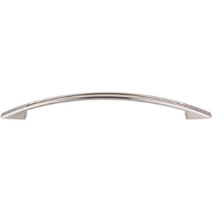 Top Knobs TK621 Tango Cut Out Pull 7 1/2 Inch (c-c) - Brushed Satin Nickel