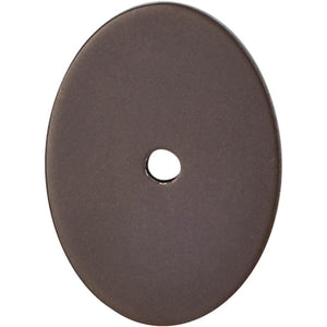 Top Knobs TK62 Oval Backplate Large 1 3/4" - Oil Rubbed Bronze