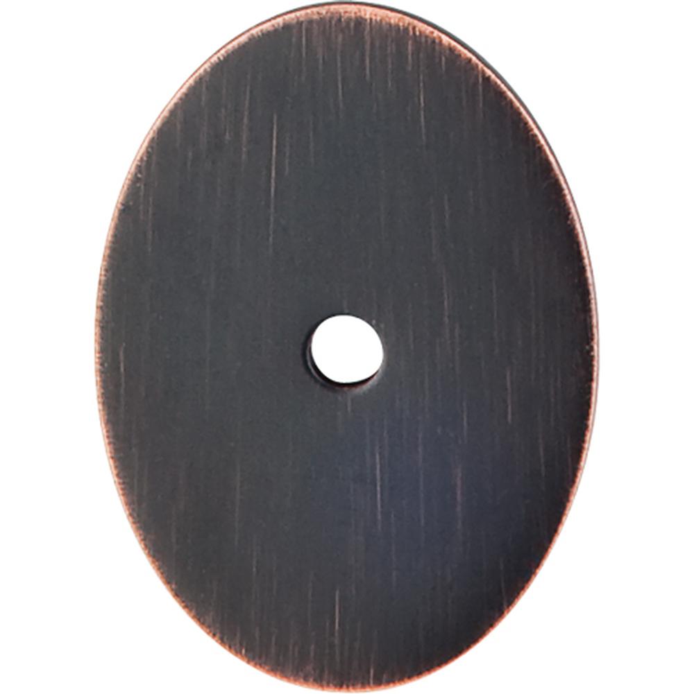 Top Knobs TK62 Oval Backplate Large 1 3/4" - Tuscan Bronze