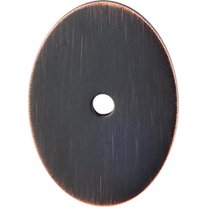 Top Knobs TK62 Oval Backplate Large 1 3/4