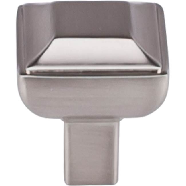 Top Knobs TK670 Podium Knob 1 Inch - Brushed Satin Nickel