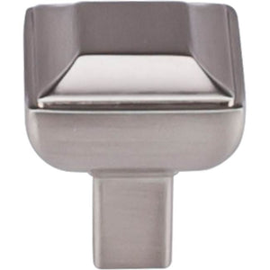 Top Knobs TK670 Podium Knob 1 Inch - Brushed Satin Nickel