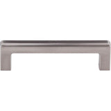Top Knobs TK672 Podium Pull 3 3/4 Inch (c-c) - Brushed Satin Nickel