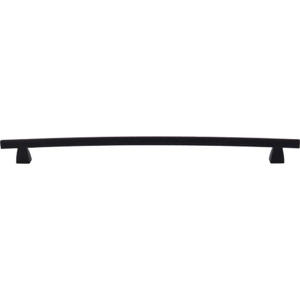 Top Knobs TK6 Arched Pull 12" - Flat Black