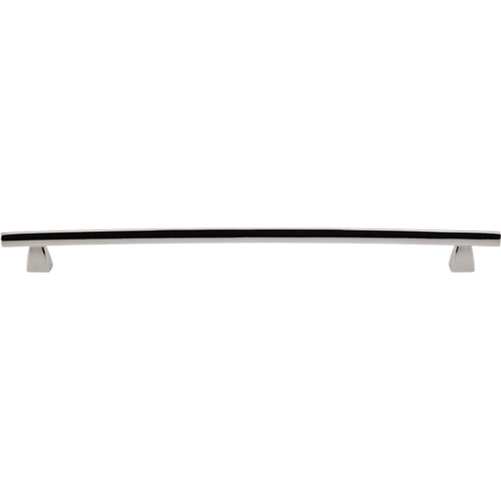 Top Knobs TK6 Arched Pull 12" - Polished Nickel
