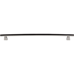 Top Knobs TK6 Arched Pull 12" - Polished Nickel