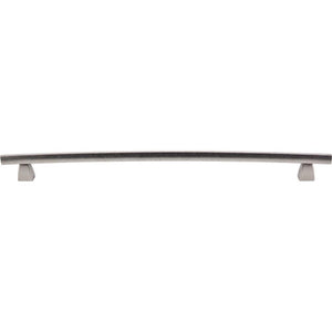 Top Knobs TK6 Arched Pull 12" - Pewter Antique