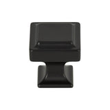 Top Knobs TK701 Ascendra Knob 1 1/8 Inch - Flat Black