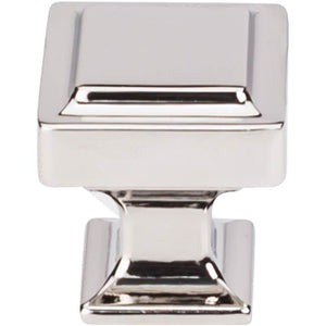 Top Knobs TK701 Ascendra Knob 1 1/8 Inch - Polished Nickel