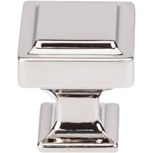 Top Knobs TK701 Ascendra Knob 1 1/8 Inch - Polished Nickel