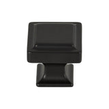 Top Knobs TK702 Ascendra Knob 1 1/4 Inch - Flat Black