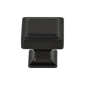 Top Knobs TK702 Ascendra Knob 1 1/4 Inch - Flat Black